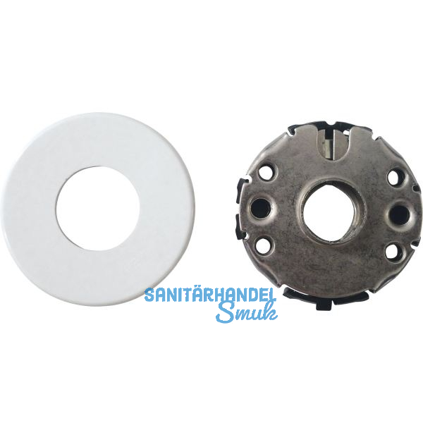HEWI Dr�ckerrosetten innen 305.20R - Polyamid, lichtgrau