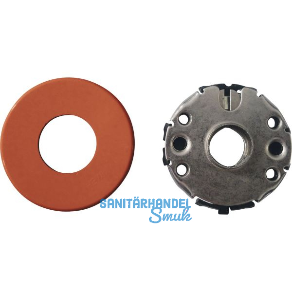 HEWI Dr�ckerrosetten innen 305.20R - Polyamid, rubinrot