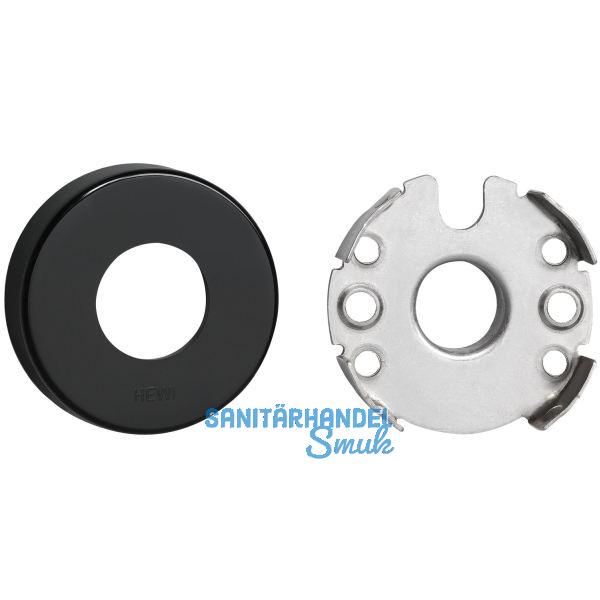 HEWI Dr�ckerrosetten 305.23R - Polyamid, tiefschwarz