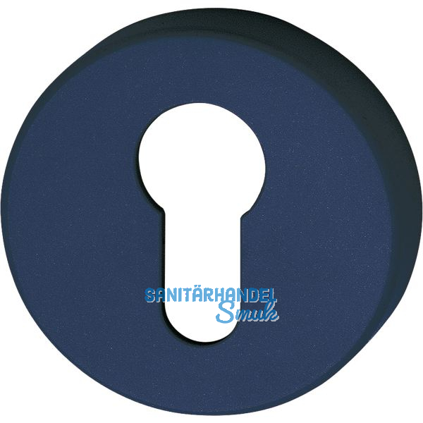 HEWI Zylinderrosette 306.23 FS stahlblau