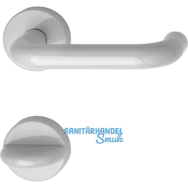 Dr�ckergarnitur 111.20 R - auf Rosette WC, 38 - 48, lichtgrau