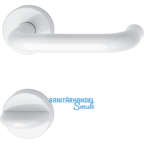 Dr�ckergarnitur 111.20 R - auf Rosette WC, 38 - 48, reinwei�