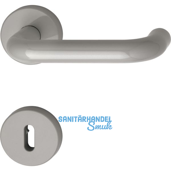 Dr�ckergarnitur 111.23 R - auf Rosette BB, 38 - 48, felsgrau