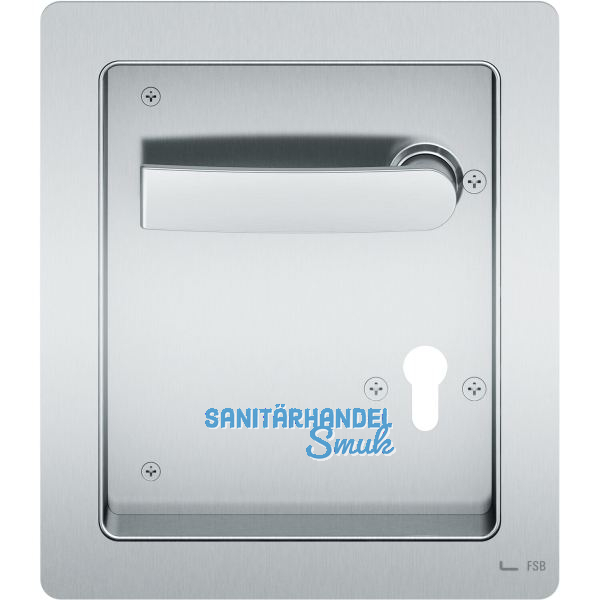 FSB Turnhallenmuschel 77 7952 - 200 x 230 , links, PZ 72 , VK 9, Edelstahl