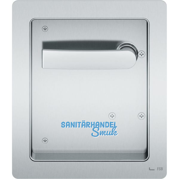 FSB Turnhallenmuschel 77 7952 - 200 x 230 , links, ungelocht, VK 9, Edelstahl