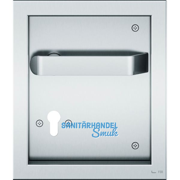 FSB Turnhallenmuschel 77 7948 - 200 x 230 , rechts, PZ 72, EN179, Edelstahl