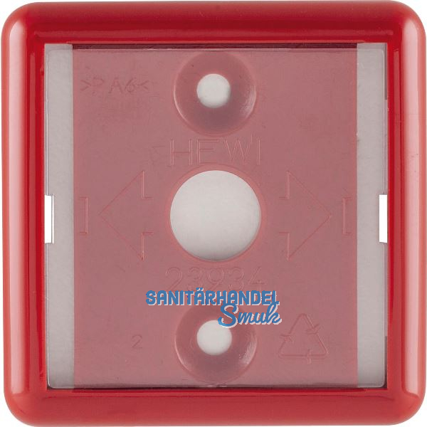 HEWI Symboltr�ger f�r Piktogramme 5 St�ck, rubinrot