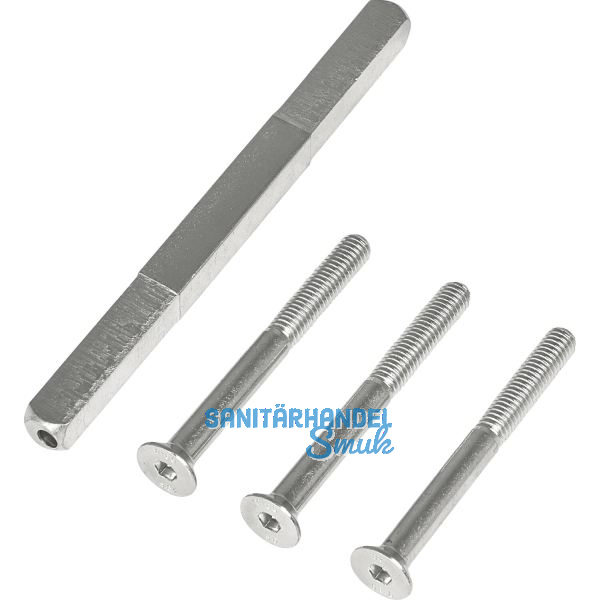 SH-Befestigungsset, Dr�ckerstift u. Schrauben,TS 66-75,Stahl verzinkt