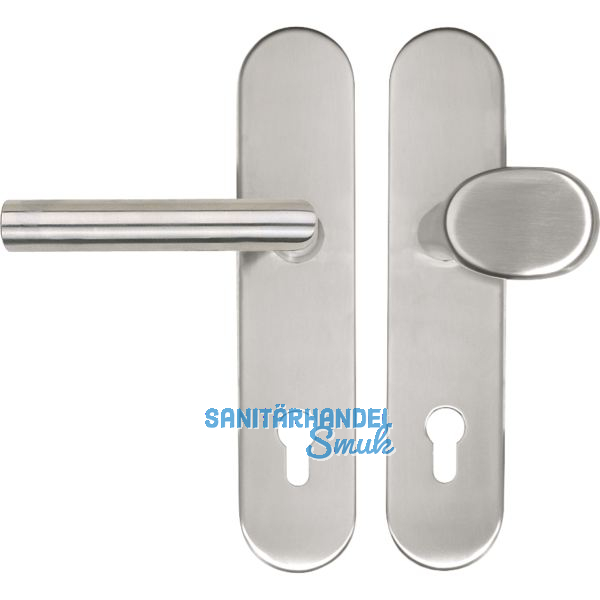 SH-Wechselgarnitur GEHRUNG - auf Schild PZ88, ohne Kzs., Edelstahl, RC2