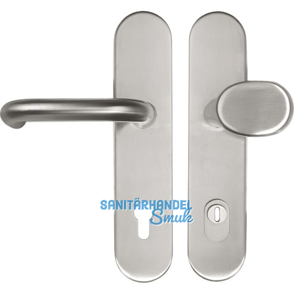 SH- Wechselgarnitur HARMONIE - auf Schild PZ92, mit Kzs., Edelstahl, RC2