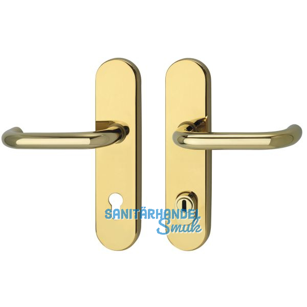 SH-Dr�ckergarnitur HARMONIE - auf Schild PZ88, mit Kzs., messingf�rbig