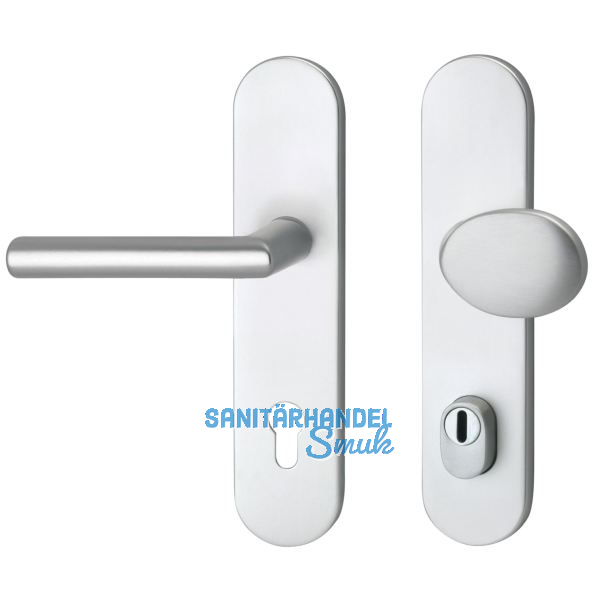 SH-Wechselgarnitur GEHRUNG - auf LS PZ88, mit Kernziehschutz, silber, RC2