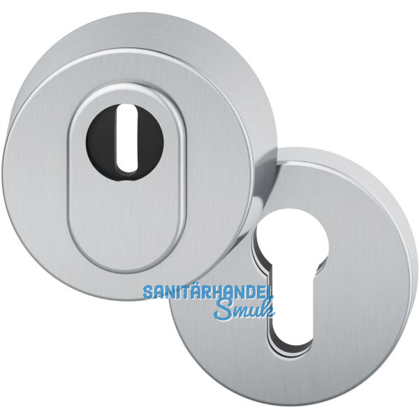 FSB Sicherheitsrosette 73 7393 rund, PZ, Edelstahl matt