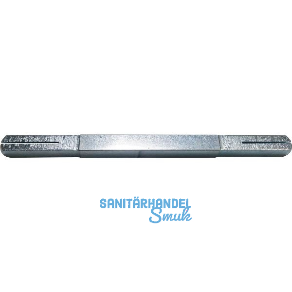 Kerbstift abgesetzt von 8, 5 - auf 8 mm, 140 mm, Stahl verz