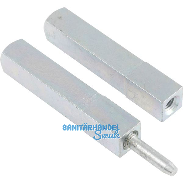 Dr�ckerstift GEOS 247V geteilt, LI 50 x LA 50, VK: 8,5/9/8,5 mm, Stahl verzinkt