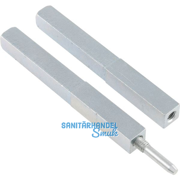 Dr�ckerstift GEOS 247V geteilt, LI 80 x LA 80, VK: 8,5/9/8,5 mm, Stahl verzinkt