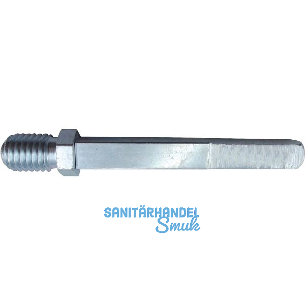 Wechselstift Nr. 4/3, M12, 90 mm, Achsialbohrung, VK: 8 x 90, blau verzinkt