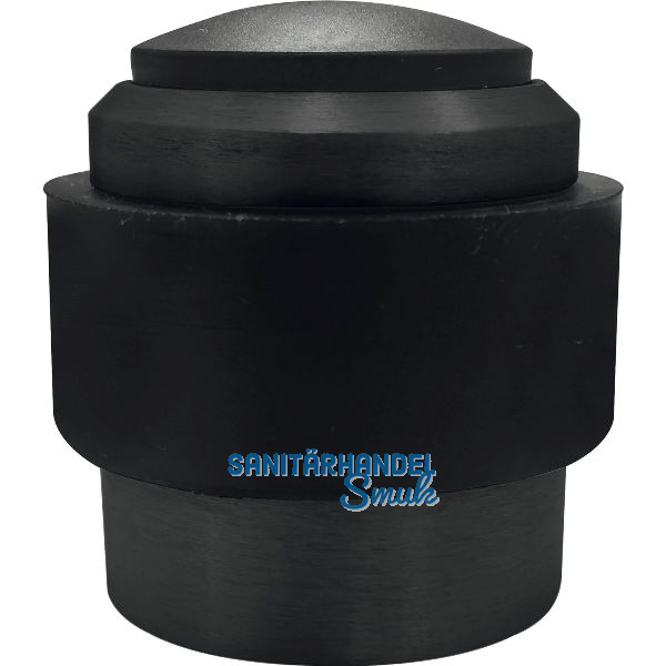 MARCHESI Boden- und Wandt�rpuffer, Gummi schwarz � 35 mm, schwarz