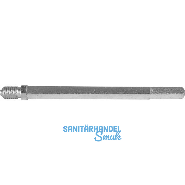 Wechselstift Nr. 4/3, M12, 160 mm, Achsialbohrung, VK: 8,5/8, verzinkt