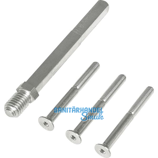 SH-Befestigungsset, Wechselstift und Schrauben, TS 105-115, Stahl verzinkt