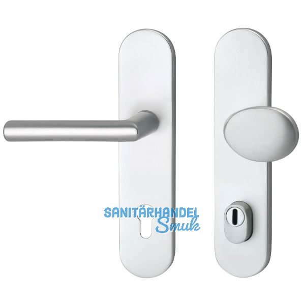 SH-Wechselgarnitur GEHRUNG - auf LS PZ88, mit Kernziehschutz, silber, RC3