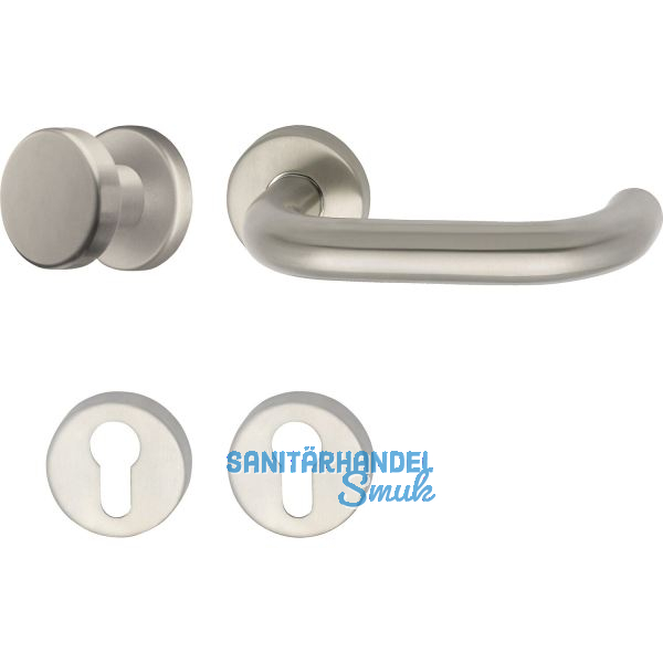 FH-Wechselgarnitur WG 1754/D70M - auf Rosette PZ, VK 9, TS 59-63, Edelstahl