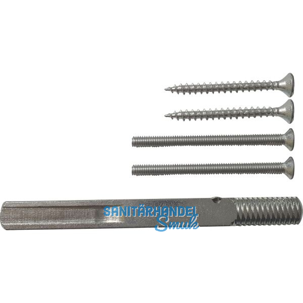 GEOS Stift - und Schraubenset f�r Wechselgarnitur, 37 - 42 mm