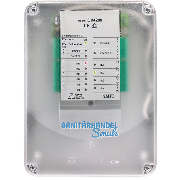 SALTO Steuerung f�r Wandleser Mifare XS4 2.0 Offline, 240 x 180 x 56 mm