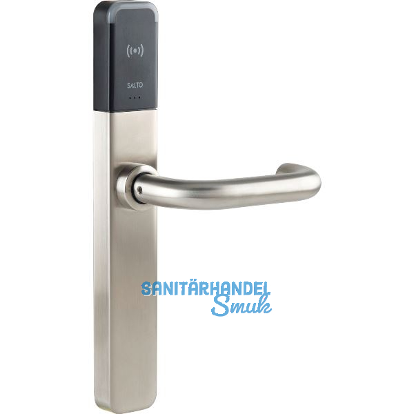 SALTO Langschildbeschlag XS4 One EM750U, VK 8 mm, IP53,TS 60-75mm, Edelstahl