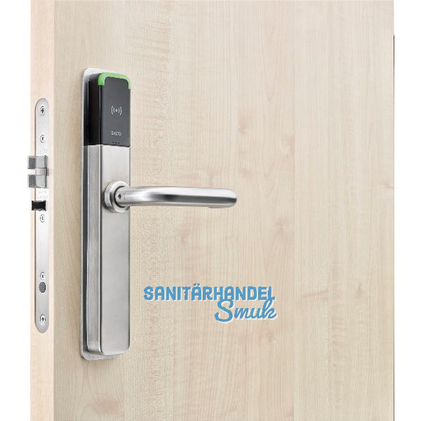 SALTO Langschildbeschlag XS4 One DIN-RO EM750UFH VK 9 mm TS 60-75 mm Edelstahl