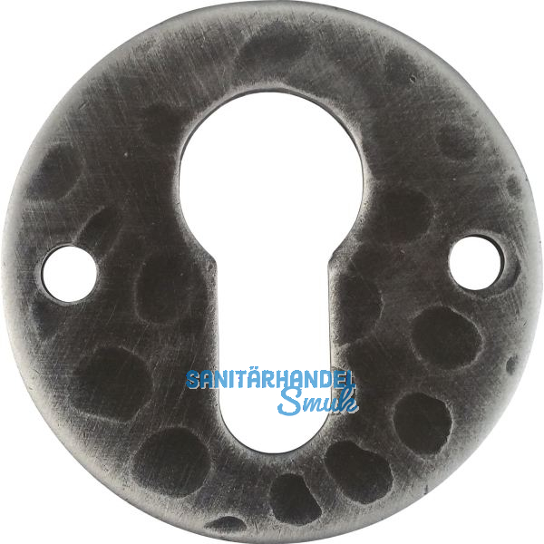 SCH�SSWENDER Zylinderrosette Elga PZ, � 52 mm, H�he 3 mm, schwarz passiviert