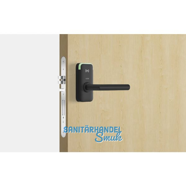 SALTO Rosettenbeschlag XS4 Mini EM150W VK 8 mm TS 57-70 mm W-Dr�cker schwarz