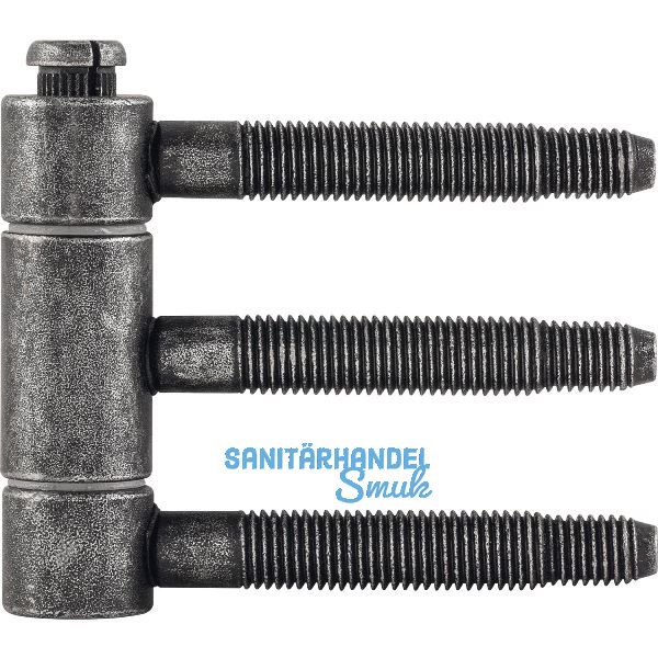 Steckband 3-teilig � 18mm,H�he 68mm,Stahl schwarz