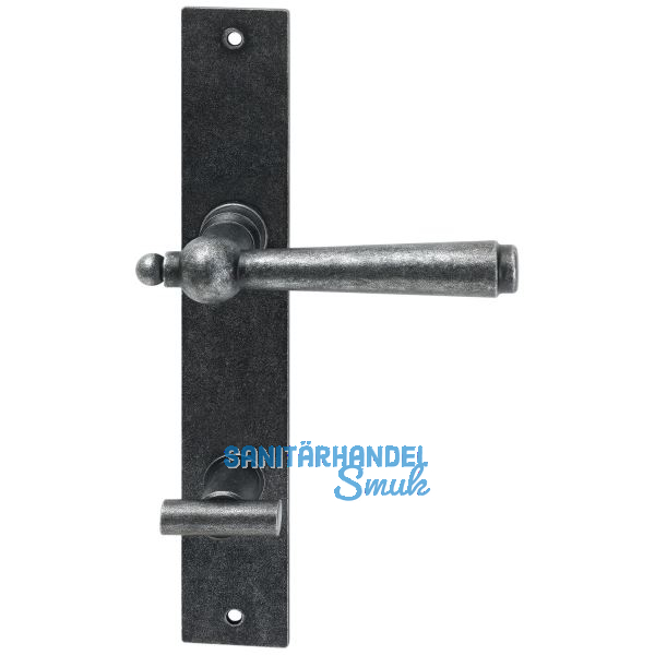 HALC� Dr�ckergarnitur FULP - auf Schild WC 90, TS-50, schwarz passiviert