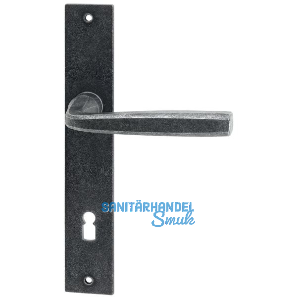 HALC� Dr�ckergarnitur HALL - auf Schild BB 90, TS-50, schwarz passiviert