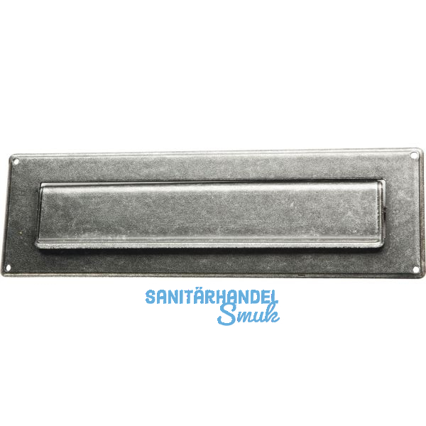 HALC� Briefeinwurf 285 x 85 mm, Eisen verzinkt schwarz passiviert