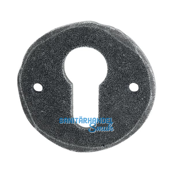 HALC� Zylinderrosette STUBAI - PZ, � 53 mm, verzinkt schwarz passiviert