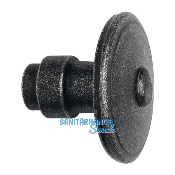 HALC� Knopfdr�ckerlochteil FULP & IMST - rund fix �60, schwarz passiviert