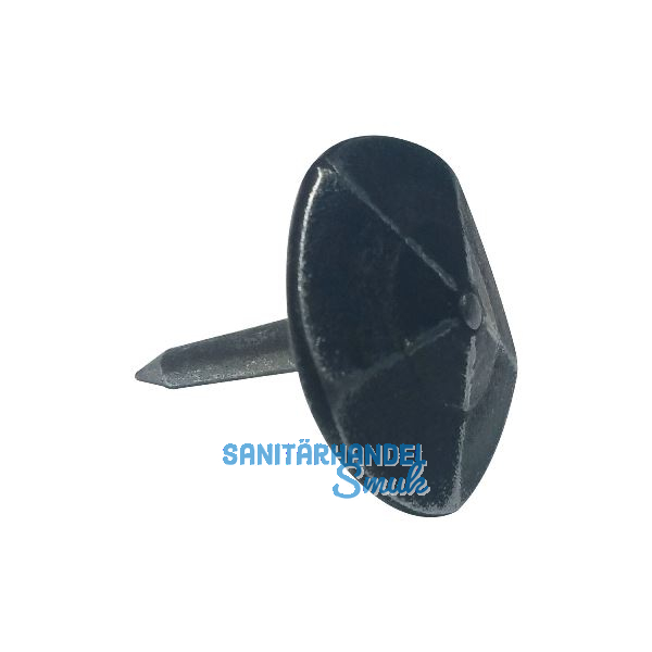 HALC� Ziern�gel �25mm, verzinkt schwarz hell passiviert