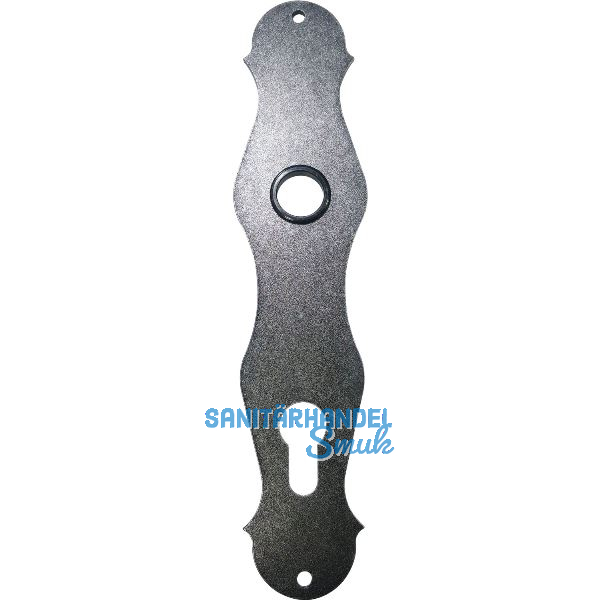 HALC� Langschild STUBAI - PZ 88, verzinkt schwarz hell passiviert