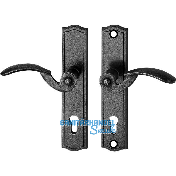 Sicherheits-Dr�ckergarnitur STUBAI PZ88, verzinkt schwarz hell passiviert