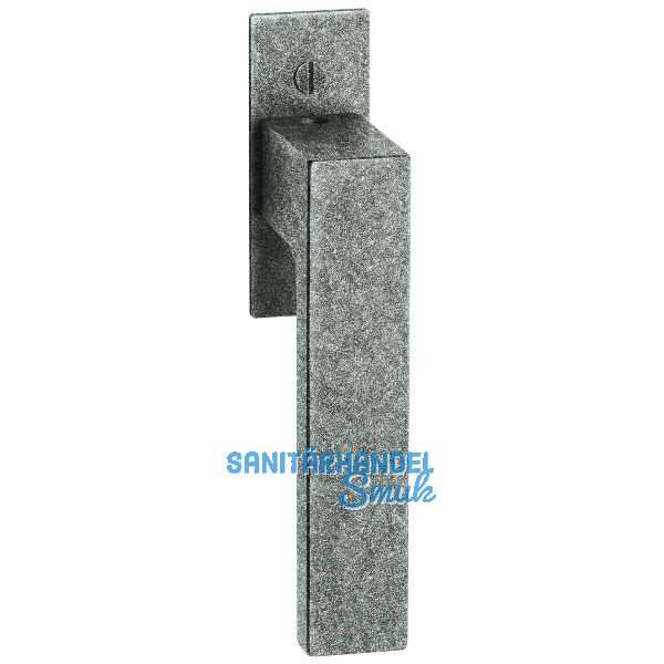 HALC� Fenstergriff LECH - sichtbar geschraubt, Eisen verzinkt schwarz