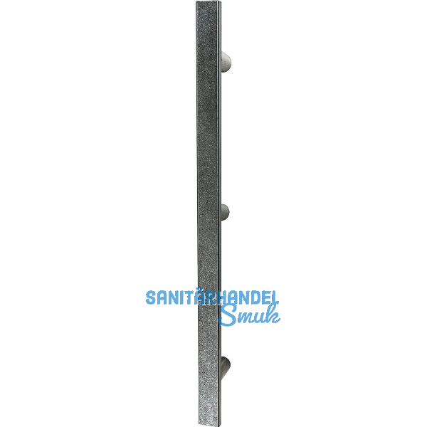 HALC� Sto�griff flach - L=1600mm, LA=1430 , verzinkt schwarz passiviert
