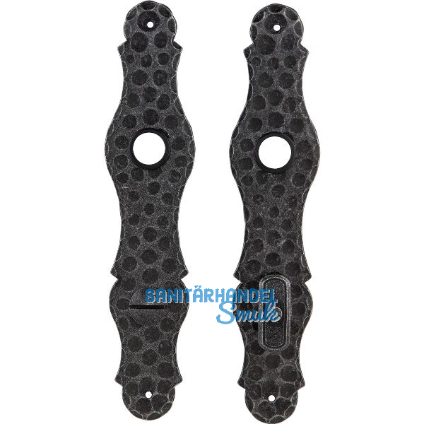 HALC� Langschild SILL - WC 90, schwarz passiviert