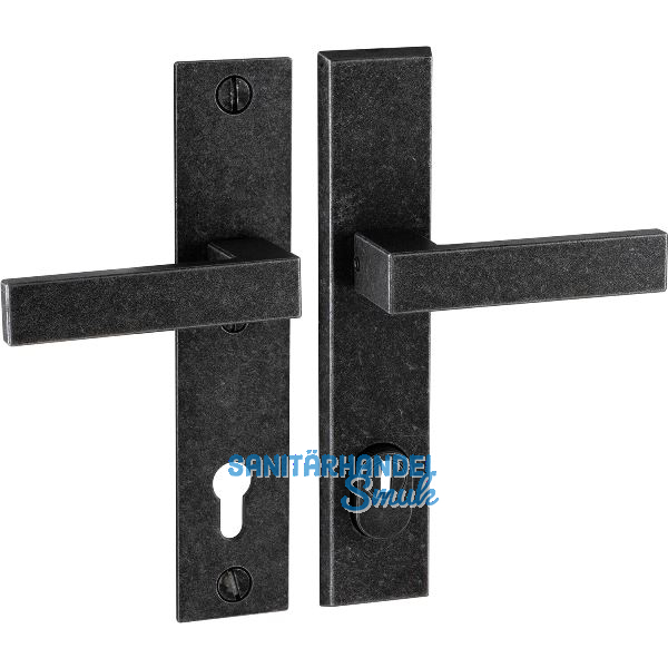 Sicherheits-Dr�ckergarnitur LECH PZ88, verzinkt schwarz passiviert