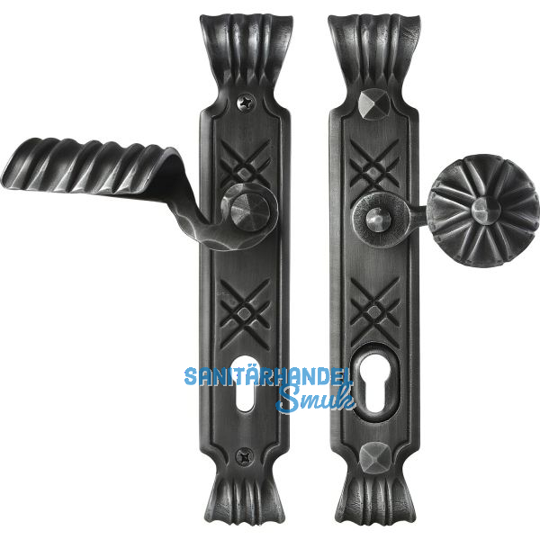 Sicherheits-Wechselgarnitur ALPINA PZ88, links, TS-80, schwarz passiviert