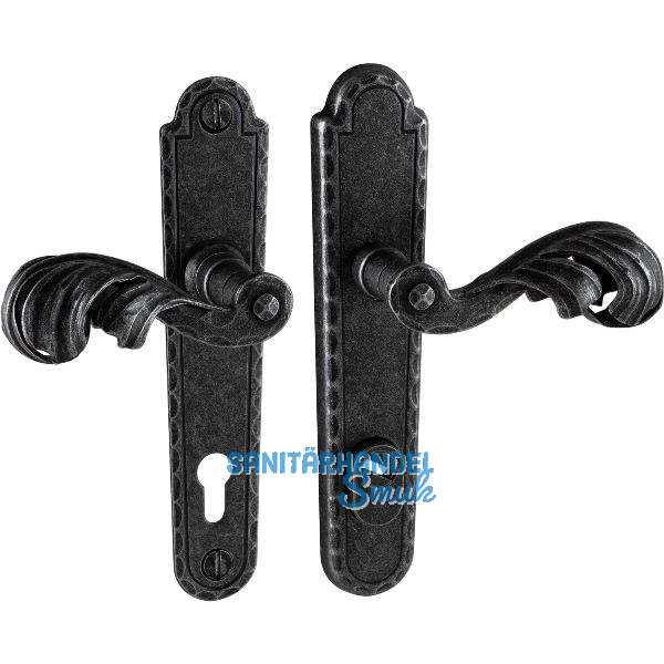 Sicherheits-Dr�ckergarnitur TUX PZ92, verzinkt schwarz passiviert