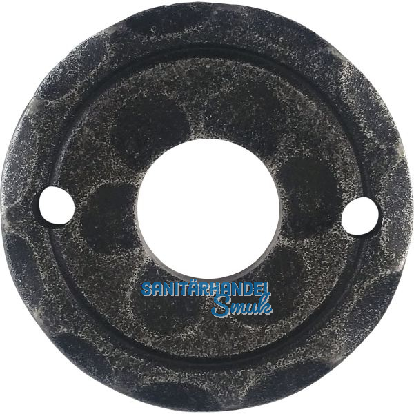 HALC� Dr�ckerrosette SILL, � 50 mm, verzinkt schwarz passiviert