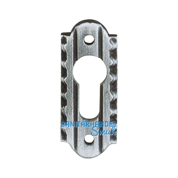 SCH�SSWENDER Zylinderrosette PZ, oval, 28 x 70 mm, schwarz passiviert