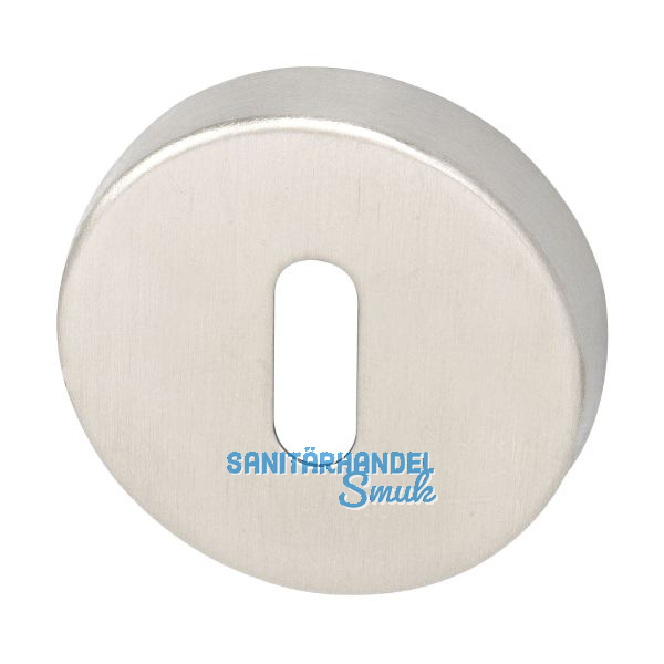 MARCHESI Schl�sselrosette BB, � 52 mm, H�he 10 mm, Edelstahl matt